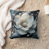 マグノリアとパール クッション (ブランケット)