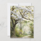 マグノリアとモスサザンチャーム結婚ズ 招待状 (裏面)