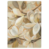 マグノリアのシンプルのクリーム クリップボード (裏面)