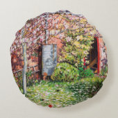 マグノリアの下 ラウンドクッション (裏面)