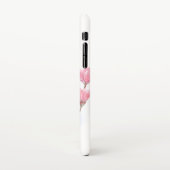 マグノリアの名の水彩鳥 iPhoneケース (左側)