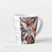 マグノリアの妖精 カフェラテマグ (右アングル)