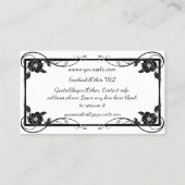 マグノリアの影の妖精 名刺 (裏面)