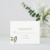 マグノリアの応答カード 出欠カード (スタンド正面)