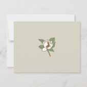 マグノリアの応答カード 出欠カード (裏面)