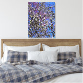 マグノリアの新芽の塊 キャンバスプリント (インサイチュ (寝室))