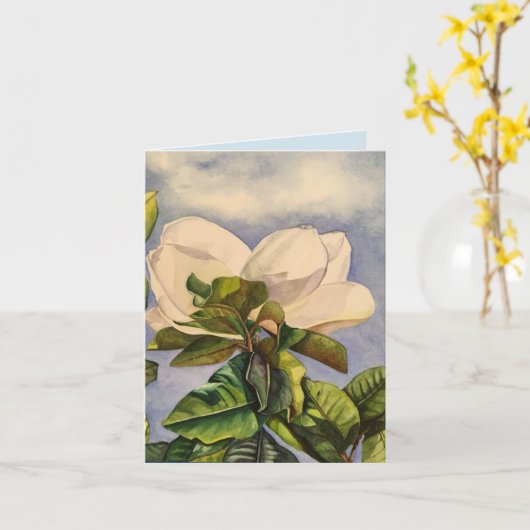 マグノリアの空 カード (黄色い花)