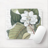 マグノリアの花およびクララBalfourの文字のコラージュ マウスパッド (マウス)