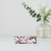 マグノリアの花は春です スキニー名刺 (スタンド正面)