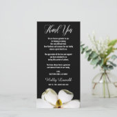 マグノリアの花びら|の悔やみや弔慰は感謝していしています サンキューカード (スタンド正面)