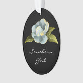 マグノリアの花 オーナメント (正面)