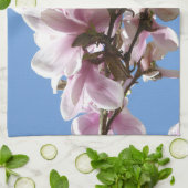 マグノリアの花 キッチンタオル (折り畳み)