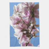 マグノリアの花 キッチンタオル (縦)