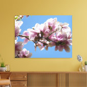 マグノリアの花 キャンバスプリント (インサイチュ (リビング))