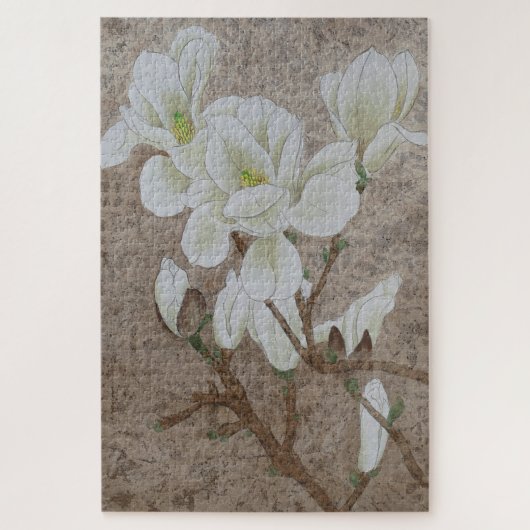 マグノリアの花 ジグソーパズル (縦)
