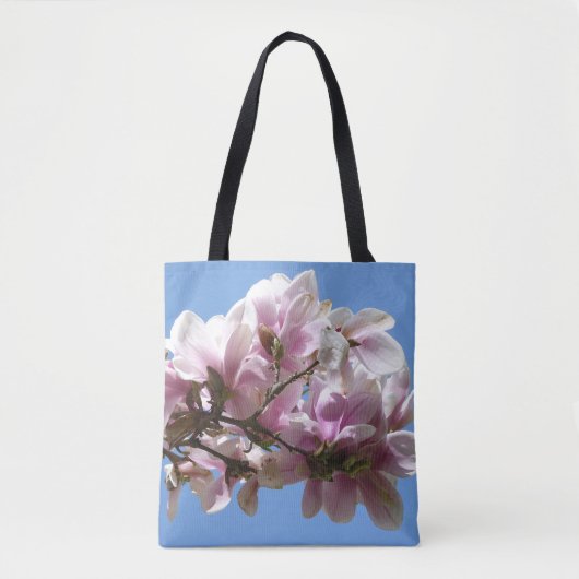 マグノリアの花 トートバッグ (正面)
