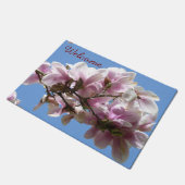 マグノリアの花 ドアマット (アングル)