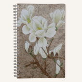 マグノリアの花 ノートブック (正面)