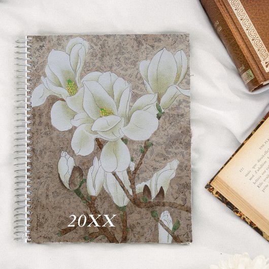 マグノリアの花 プランナー手帳