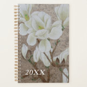 マグノリアの花 プランナー手帳 (正面)