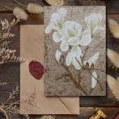 マグノリアの花 ポストカード