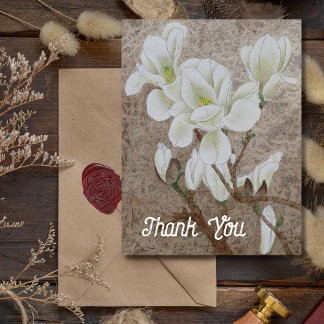 マグノリアの花 ポストカード