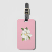 マグノリアの花 ラゲッジタグ (正面縦)