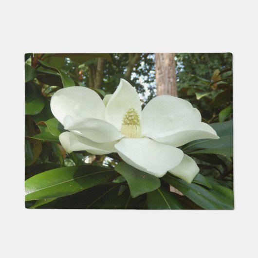 マグノリアのGrandifloraドア・マット ドアマット (正面)