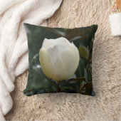 マグノリアのGrandiflora装飾用クッション クッション (ブランケット)