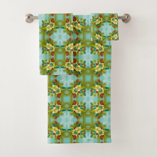 マグノリアアクアクリスマス バスタオルセット (インサイチュ)