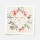 マグノリアウィローズバースデーパーティーエイジナプキンズ スタンダードカクテルナプキン (正面)