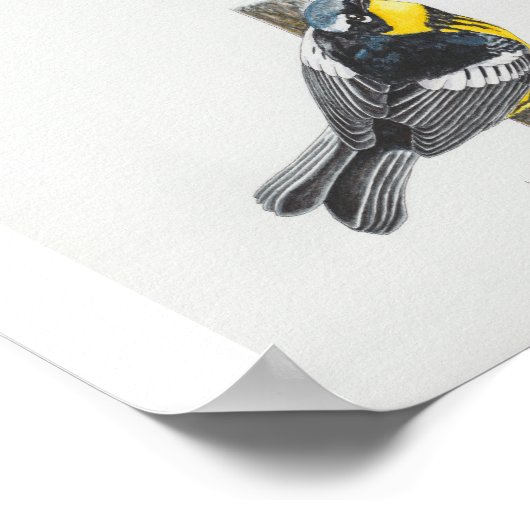 マグノリアウォーブラーアートプリント ポスター (角)