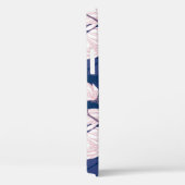 マグノリアエレガンス：ネイビー春開花 Case-Mate iPhoneケース (裏面 / 右)