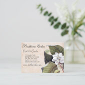 マグノリアエレガントコラージュヴィンテージガーデン 名刺 (スタンド正面)