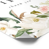 マグノリアエレガントスの赤ちゃんシャワーの本とギフト ポスター (角)