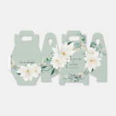 マグノリアエレガントス結婚セージ・グリーン フェイバーボックス (折り畳みなし)