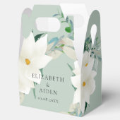 マグノリアエレガントス結婚セージ・グリーン フェイバーボックス (オープン)