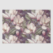 マグノリアエレガントフローラピンクオンパープル 薄葉紙 (正面)