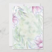 マグノリアエレガントフローラ結婚ズ 招待状 (裏面)