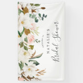 マグノリアエレガントブライダルシャワーへようこそ 横断幕 (縦)