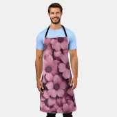 マグノリアエレガント赤面 エプロン (着用した状態)