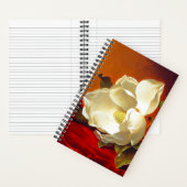 マグノリアオンレッドベルベットマーティンジョンソンヘード ノートブック (内側)