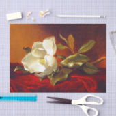 マグノリアオンレッドベルベットマーティンジョンソンヘード 薄葉紙 (クラフト)