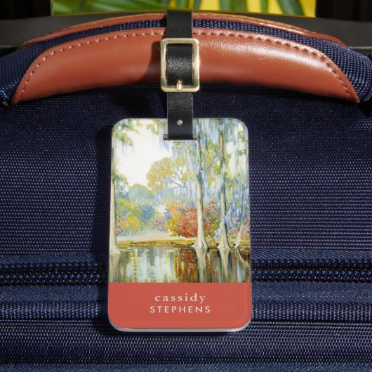 マグノリアガーデンズ | Alfred Hutty ラゲッジタグ (正面インサイチュ2)