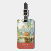 マグノリアガーデンズ | Alfred Hutty ラゲッジタグ (正面縦)
