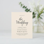 マグノリアクリーモダンム結婚ズタイポグラフィ (スタンド正面)