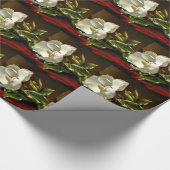 マグノリアグランディフローラ–1895 – マーティンジョンソンヘード ラッピングペーパー (角)