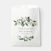 マグノリアグリーンリーブライダルシャワー フェイバーバッグ (正面)