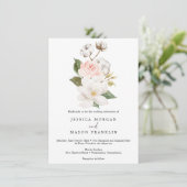 マグノリアコットン結婚式招待状 招待状 (スタンド正面)