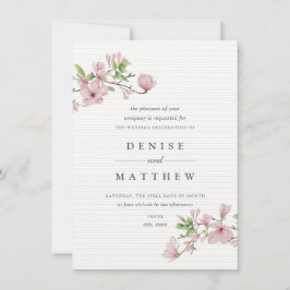 マグノリアコレクション招待状 招待状